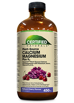 Certified naturals - calcium magnesium plus k2 liquid