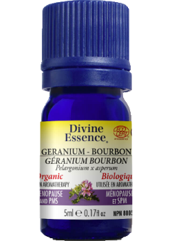 Divine essence - bourbon geranium organic