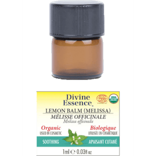 Divine essence - melissa lemon balm 100% organi