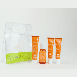 Andalou naturals - on the go essentials - the brightening routine 1 kit