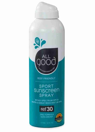 All good - spf 30 sport mineral sunscreen spray, 177 ml