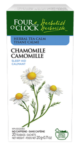 Four o'clock - chamomille herbal tea sleep and calmant 20 sachets