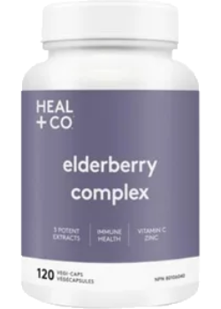 Heal+co - elderberry complex 120 vcaps