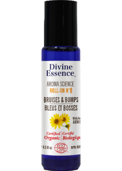 Divine essence - no.8 organic roll-on : bruises & bumps - 15 ml