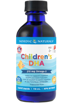 Nordic naturals - children's dha liquid (strawberry) - 119 ml