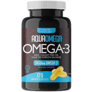 Aquaomega - omega-3 5x ultimate strength epa 3456 mg - 120 sgels