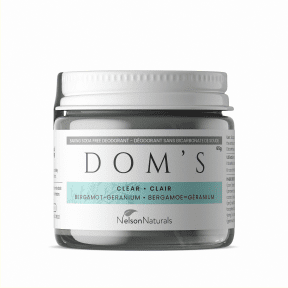 Dom's deodorant - clear deodorant - jar 65 g