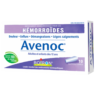 Avenoc - Suppositoire pour Hémorroïdes -Boiron -Gagné en Santé