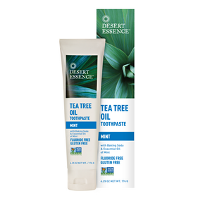 Desert essence - tea tree oil toothpaste with mint - 176 g