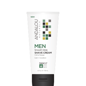 Andalou naturals - men smooth glide shave cream 178 ml