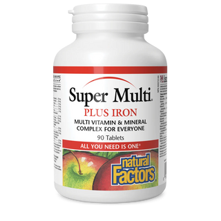 Natural factors - super multi plus iron