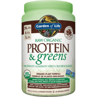 Garden of life - raw organic protein & greens /chocolate - 610