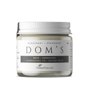 Dom's deodorant - bold deodorant - jar 65 g