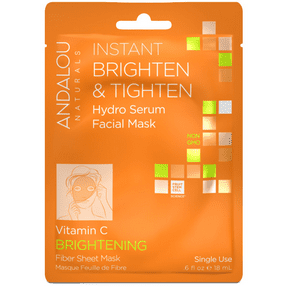 Andalou naturals - instant brighten&tighten facial she 6 x 18 ml