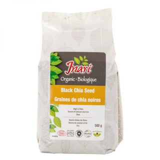 Inari - organic whole black chia seeds - 500g