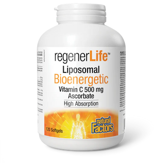 Regenerlife - liposomal bioenergetic vitamin c 120 caps