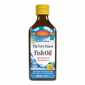 Carlson - very finest fish oil - lemon 200 ml