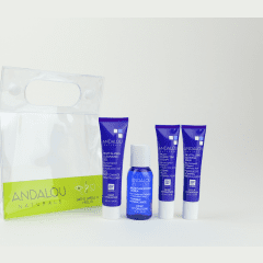 Andalou - deep hydration travel kit - 4 pcs