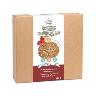 Kz clean eating - tomato & onion crackers 200 g