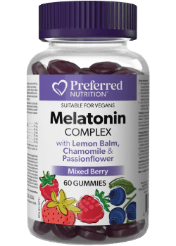 Prefferred nutrition - melatonine complex 60 gummies