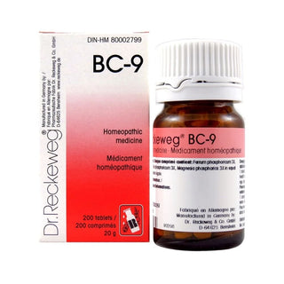 Dr. reckeweg 
- bc-9 20g - 200 tabs