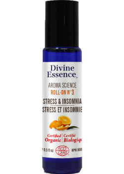 Divine essence - no 3 stress and insomnia (roll-on, organic) - 15 ml