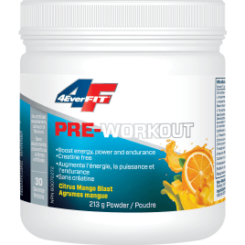 4everfit - creatine blast citrus mango splash - 300g