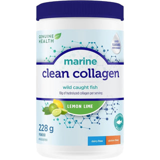 Genuine health collagen marin - citron 228g