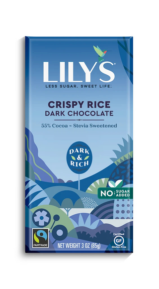 Lily's - sweets crispy rice dark chocolate, 55% cocoa 85 g