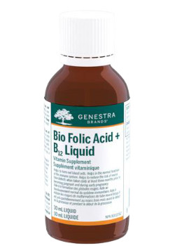 Genestra - bio folic acid + b12 liquid - 30 ml