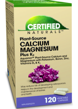 Certified naturals - cal-mag + k2