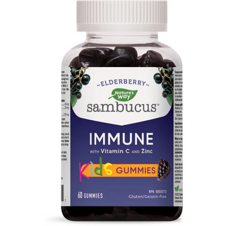 Nature's way - sambucus kids immunity support - 60 gél.