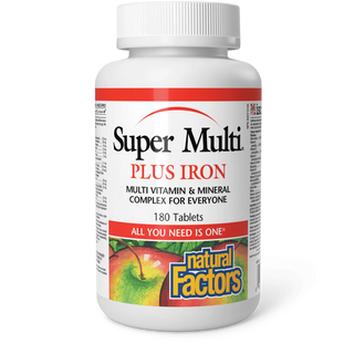 Natural factors - super multi plus iron