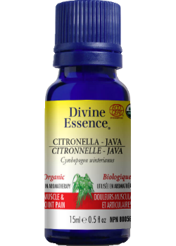 Divine essence - citronella oil (java, organic) - 15 ml