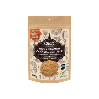 Cha's organics - true ground cinnamon  130 g