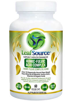 Leaf source - humic-fulvic acids complex - 60 caps