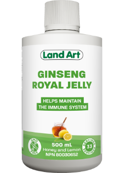 Land art - ginseng royal jelly (honey lemon) 500 ml