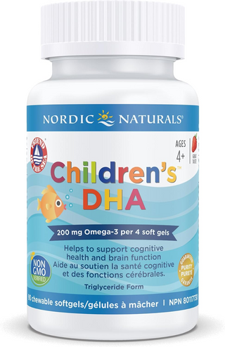 Nordic naturals - children's omega dha /strawberry - 90 sgels