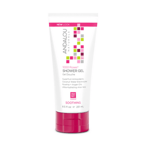 Andalou naturals - sensitive 1000 roses soothing shower gel 251 ml