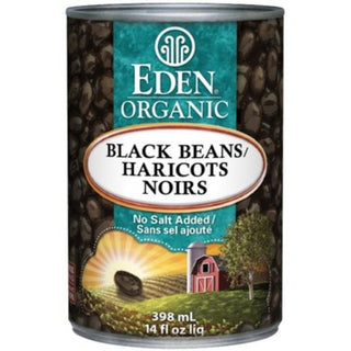 Bio Haricot noirs 398 ml -Eden foods -Gagné en Santé