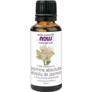 Huile Essentielle - Jasmin Absolue 7,5% -NOW -Gagné en Santé