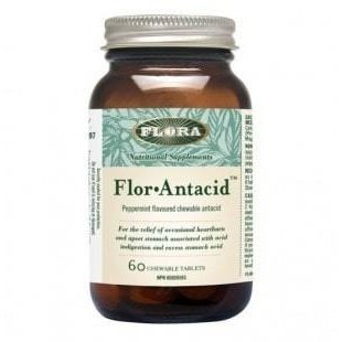 Flor Antacid | 30 - 60 comprimés -Flora Health -Gagné en Santé