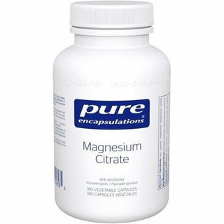 Magnesium (citrate) NOUVEAU -Pure encapsulations -Gagné en Santé