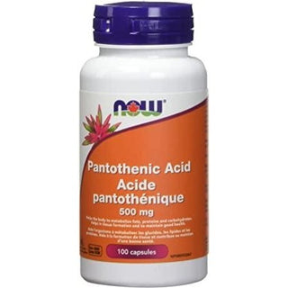 Now - pantothenic acid 500 mg